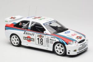 Ford Escort WRC Martini Racing #18 G. Cunico / G. Pirollo Rally San Remo 1998 IXO 1:18 18RMC171A Metall — Bild 4 von 6
