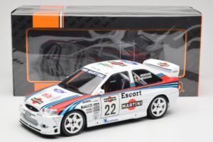 Ford Escort WRC Martini Racing #22 A. Medeghini / B. Medeghini Rally San Remo 1998 IXO 1:18 18RMC171B Metall — Bild 6 von 6