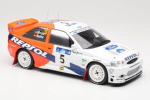 Ford Escort WRC #5 C. Sainz / L. Moya Winner Acropolis Rally 1997 IXO 1:18 18RMC172A Metall — Bild 4 von 6