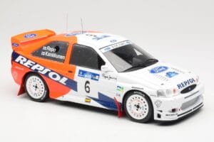 Ford Escort WRC #6 A. Schwarz / M. Giraudet Acropolis Rally 1997 IXO 1:18 18RMC172B Metall — Bild 4 von 6