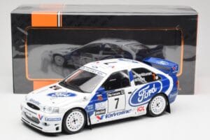 Ford Escort WRC #7 J. Kankkunen / J. Repo RAC Rally 1998 IXO 1:18 18RMC170A Metall — Bild 6 von 6