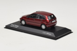 Ford Fiesta Mk5 Rot Metallic Minichamps 1:43 400081101 Metall — Bild 3 von 4
