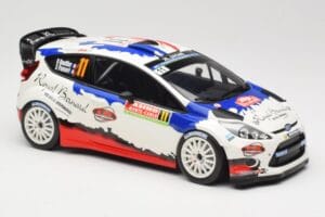 Ford Fiesta RS WRC #11 B. Bouffier / X. Panseri Rally Monte Carlo 2014 Minichamps 1:18 151140811 Metall — Bild 4 von 6