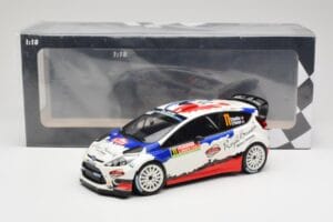 Ford Fiesta RS WRC #11 B. Bouffier / X. Panseri Rally Monte Carlo 2014 Minichamps 1:18 151140811 Metall — Bild 6 von 6