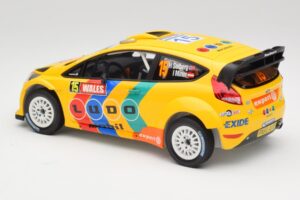 Ford Fiesta RS WRC #15 H. Solberg / I. Minor Stobart Wales Rally GB 2011 Minichamps 1:18 151110815 Metall — Bild 5 von 6