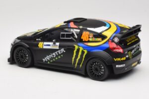 Ford Fiesta RS WRC #46 V. Rossi / C. Cassina Monza Rally Show 2011 Minichamps 1:18 151110846 Metall — Bild 5 von 6