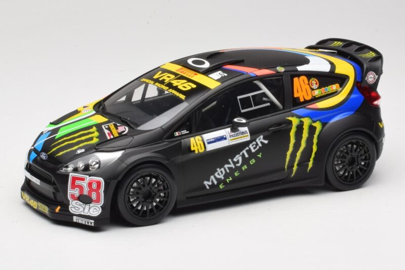 Ford Fiesta RS WRC #46 V. Rossi / C. Cassina Monza Rally Show 2011 Minichamps 1:18 151110846 Metall