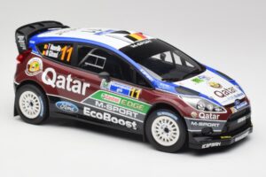 Ford Fiesta WRC #11 T. Neuville / N. Gilsoul Rally Mexico 2013 Minichamps 1:18 151130811 Metall — Bild 4 von 6
