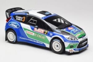Ford Fiesta WRC #3 J-M. Latvala / M. Anttila Rally Great Britain Winner 2012 Minichamps 1:18 151120803 Metall — Bild 4 von 6