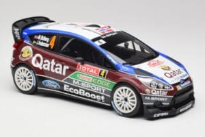 Ford Fiesta WRC #4 M. Ostberg / J. Andersson Rally Monte Carlo 2013 Minichamps 1:18 151130804 Metall — Bild 4 von 6