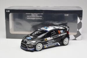 Ford Fiesta WRC #5 O. Tanak / R. Sikk Rally France 2012 Minichamps 1:18 151120805 Metall — Bild 6 von 6