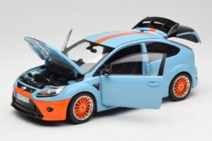 Ford Focus RS LM Classic Edition Gulf 1968 Ford GT40 Tribute Minichamps 1:18 100080068 Metall — Bild 2 von 8