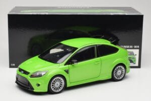 Ford Focus RS Mk2 Green Metallic Minichamps 1:18 100080001 Metall — Bild 8 von 8