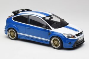 Ford Focus RS Mk2 LM Classic Blau Capri RS2600 Tribute Minichamps 1:18 100080072 Metall — Bild 6 von 8