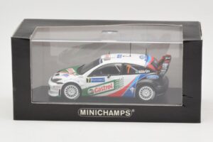 Ford Focus RS WRC #7 M. Martin / M. Park Winner Rally Catalunya 2004 Minichamps 1:43 400048497 Metall — Bild 4 von 4