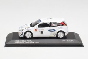 Ford Focus WRC Mk1 #16 P. Solberg / P. Mills Rally Argentina 2000 Minichamps 1:43 430008916 Metall