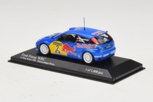 Ford Focus WRC #2 R. Baumgartner / B. Wichs Red Bull Rally Austria 2001 Minichamps 1:43 430008907 Metall — Bild 3 von 5
