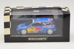 Ford Focus WRC #2 R. Baumgartner / B. Wichs Red Bull Rally Austria 2001 Minichamps 1:43 430008907 Metall — Bild 5 von 5