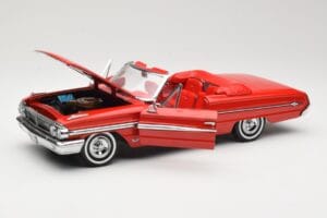 Ford Galaxie 500 Cabriolet Rot Sun Star 1:18 1420 Metall — Bild 2 von 8