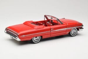 Ford Galaxie 500 Cabriolet Rot Sun Star 1:18 1420 Metall — Bild 3 von 8