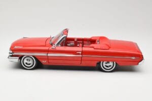 Ford Galaxie 500 Cabriolet Rot Sun Star 1:18 1420 Metall — Bild 4 von 8