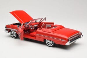Ford Galaxie 500 Cabriolet Rot Sun Star 1:18 1420 Metall — Bild 5 von 8