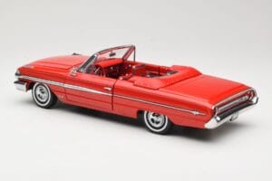 Ford Galaxie 500 Cabriolet Rot Sun Star 1:18 1420 Metall — Bild 7 von 8