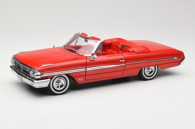 Ford Galaxie 500 Cabriolet Rot Sun Star 1:18 1420 Metall