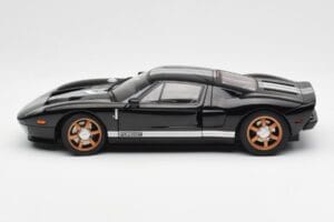 Ford GT Schwarz Mit Weißen Streifen AUTOart 1:18 73023 Metall — Bild 4 von 8