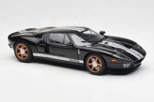 Ford GT Schwarz Mit Weißen Streifen AUTOart 1:18 73023 Metall — Bild 6 von 8