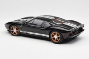 Ford GT Schwarz Mit Weißen Streifen AUTOart 1:18 73023 Metall — Bild 7 von 8