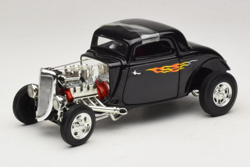Ford Hot Rod Schwarz Rydell High Grease ERTL 1:18 36602 Metall