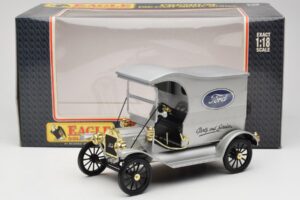Ford Model T Delivery Truck Silber Eagle Collectibles 1:18 430600 Metall — Bild 6 von 6