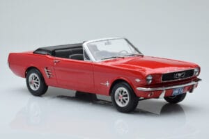 Ford Mustang Cabriolet Rot Norev 1:18 182810 Metall — Bild 4 von 6