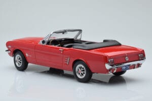 Ford Mustang Cabriolet Rot Norev 1:18 182810 Metall — Bild 5 von 6