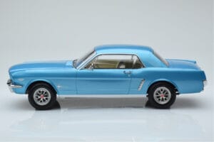 Ford Mustang Coupe Türkis Norev 1:18 182800 Metall — Bild 3 von 6
