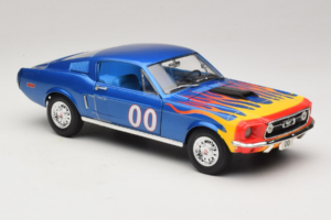 Ford Mustang Cooter's Car Dukes of Hazzard Tomy 1:18 21957P Metall — Bild 4 von 6