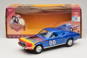 Ford Mustang Cooter's Car Dukes of Hazzard Tomy 1:18 21957P Metall — Bild 6 von 6