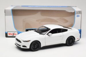 Ford Mustang GT S550 Weiß Maisto 1:18 31197 Metall — Bild 8 von 8