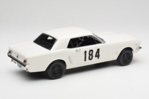 Ford Mustang Hardtop #184 B. Neyret / J. Terramorsi Rally Monte Carlo 1965 Norev 1:18 182801 Metall — Bild 2 von 6