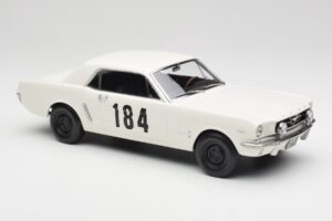 Ford Mustang Hardtop #184 B. Neyret / J. Terramorsi Rally Monte Carlo 1965 Norev 1:18 182801 Metall — Bild 4 von 6