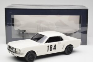 Ford Mustang Hardtop #184 B. Neyret / J. Terramorsi Rally Monte Carlo 1965 Norev 1:18 182801 Metall — Bild 6 von 6