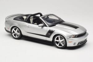 Ford Mustang S197 Roush 427R Cabriolet Silber Maisto 1:18 31669 Metall — Bild 6 von 8