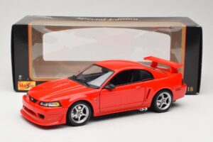 Ford Mustang SVT Cobra R SN95 Rot Maisto 1:18 531872 Metall — Bild 8 von 8