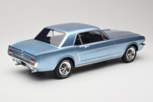 Ford Mustang V8 Hardtop Pony GT Silver Blue GT Spirit 1:12 G089 Resin — Bild 2 von 6