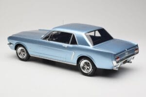 Ford Mustang V8 Hardtop Pony GT Silver Blue GT Spirit 1:12 G089 Resin — Bild 5 von 6
