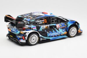 Ford Puma Rally1 #13 G. Munster / L. Louka Rally Central Europe 2023 IXO 1:18 18RMC188 Metall — Bild 2 von 6