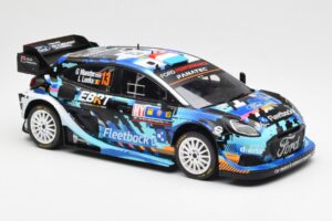 Ford Puma Rally1 #13 G. Munster / L. Louka Rally Central Europe 2023 IXO 1:18 18RMC188 Metall — Bild 4 von 6