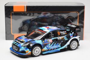 Ford Puma Rally1 #13 G. Munster / L. Louka Rally Central Europe 2023 IXO 1:18 18RMC188 Metall — Bild 6 von 6