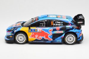 Ford Puma Rally1 #8 O. Tanak / M. Jarveoja 3rd Rally Central Europe 2023 IXO 1:18 18RMC187 Metall — Bild 3 von 6
